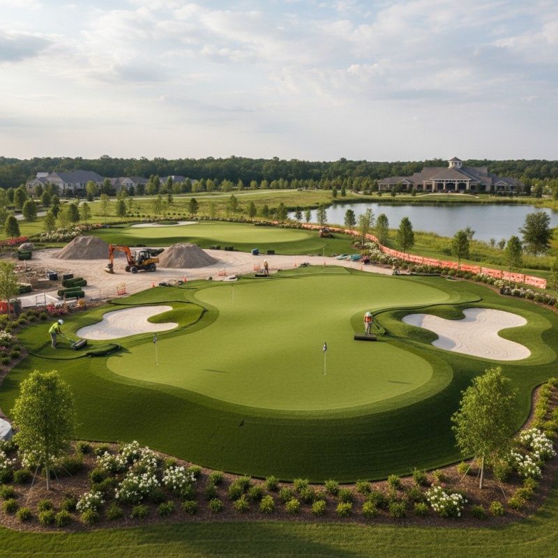 What Goes Into Installing A Backyard Putting Green From Start To Finish